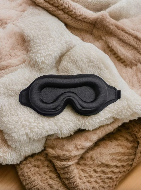 Black 3D Eye Mask